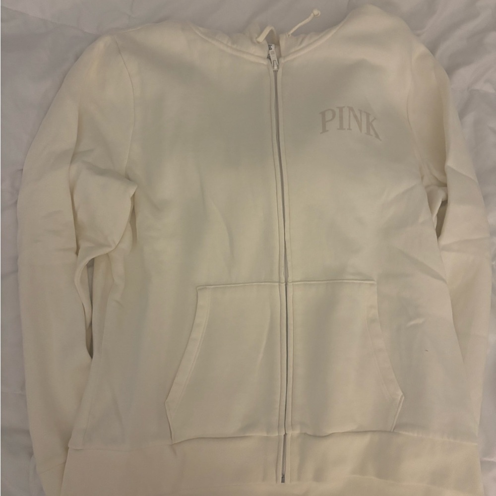 PINK Victoria's Secret Cream Sweatshirt